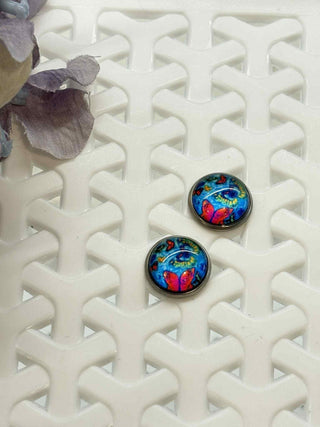 Life at its best cabochon stud - lots of styles