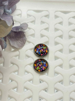 Life at its best cabochon stud - lots of styles
