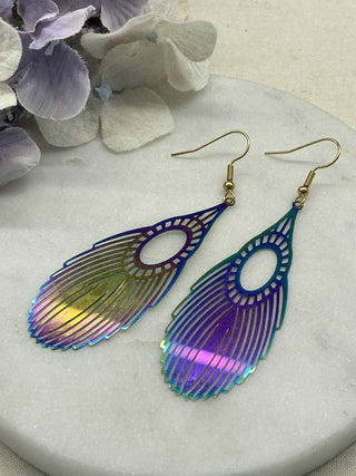 Holographic fun earrings - group 5