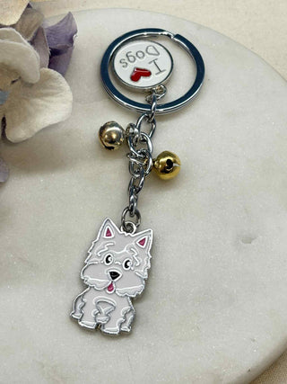 Puppy keyring
