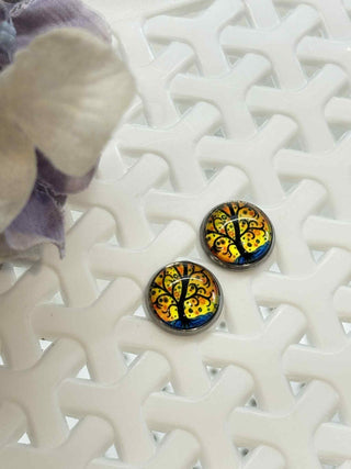 Life at its best cabochon stud - fun styles