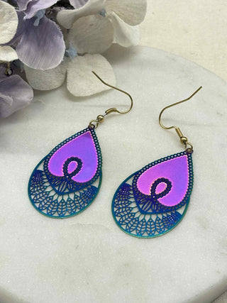 Holographic fun earrings - group 4