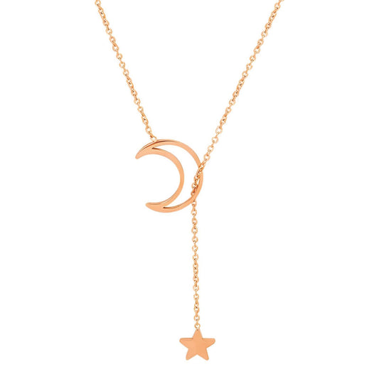 To the moon and stars necklace - gold – Tarnish Proof Jewellery