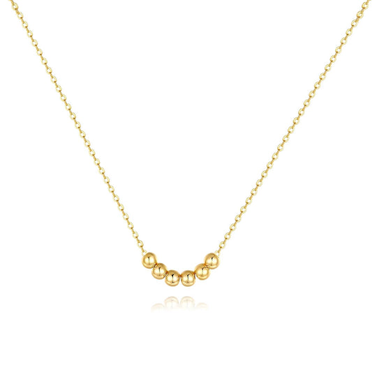 Floating with me gold necklace – Tarnish Proof Jewellery