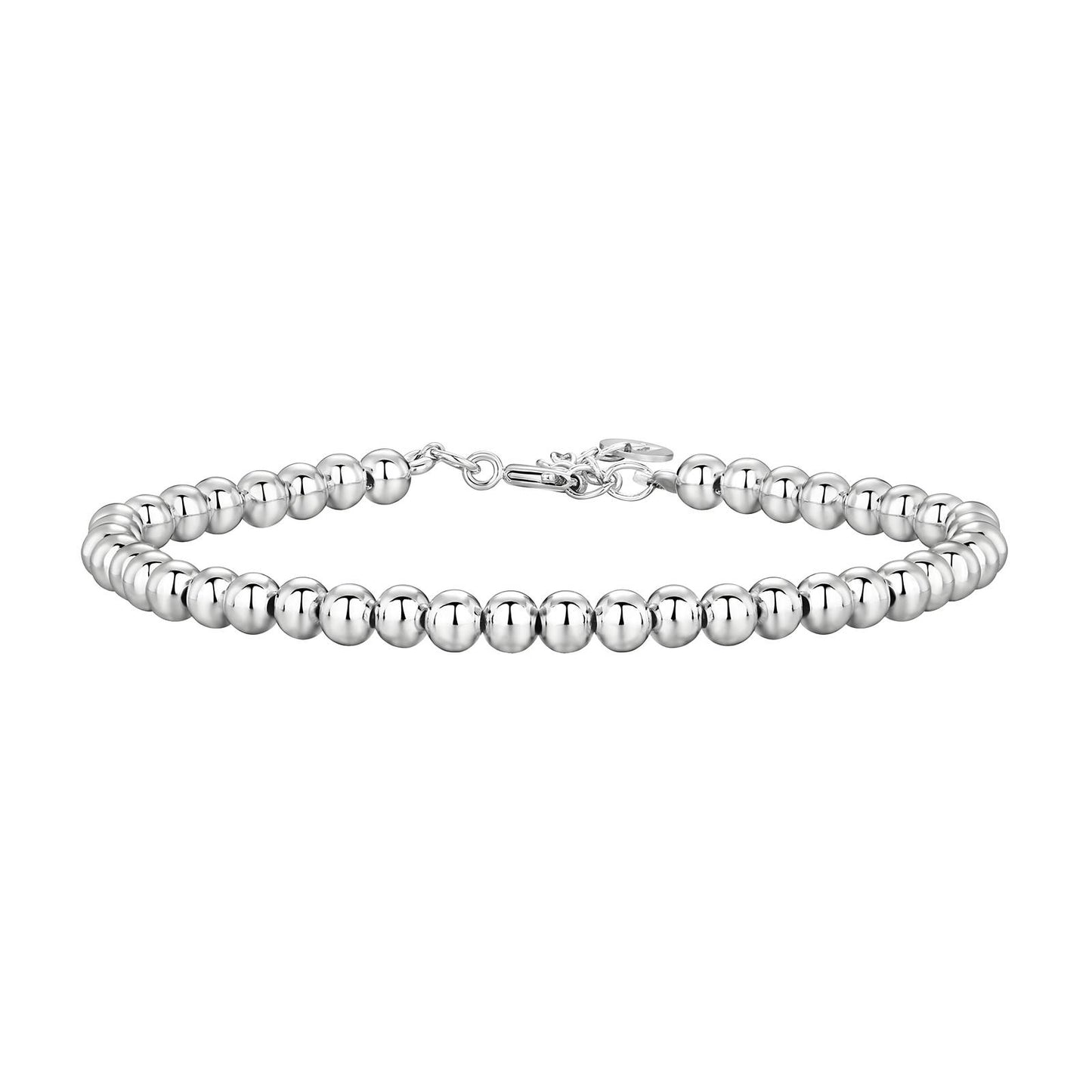 Silver ball bracelet