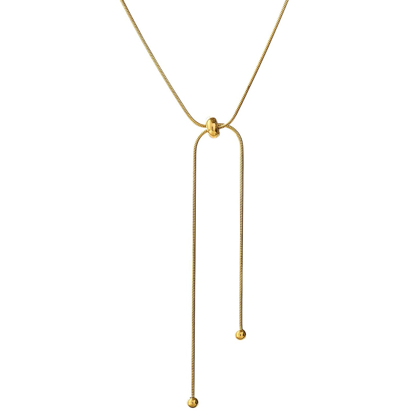 Rope me in gold necklace – Tarnish Proof Jewellery