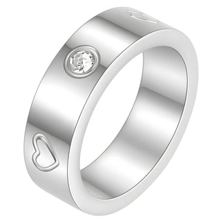 Love my heart silver ring - size 8 – Tarnish Proof Jewellery