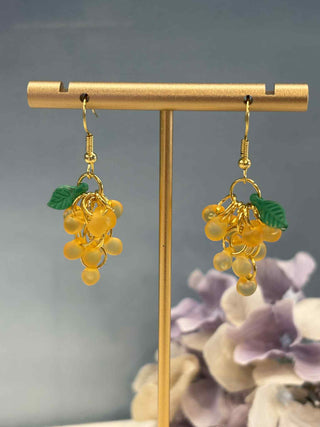 Little bundles of beaded fun - hook earrings