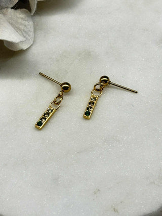 Small, but talk big gold earrings