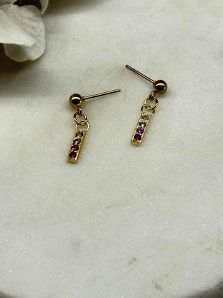 Small, but talk big gold earrings