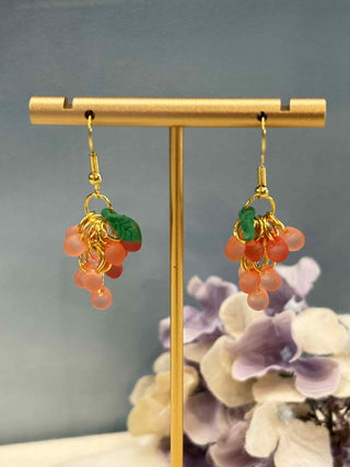 Little bundles of beaded fun - hook earrings