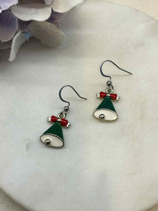 Christmas charm earrings