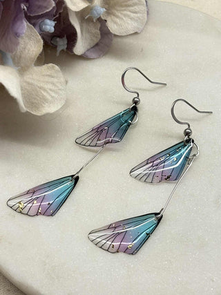 Fly with my butterfly wing earrings