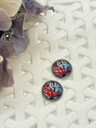 Life at its best cabochon stud - fun styles