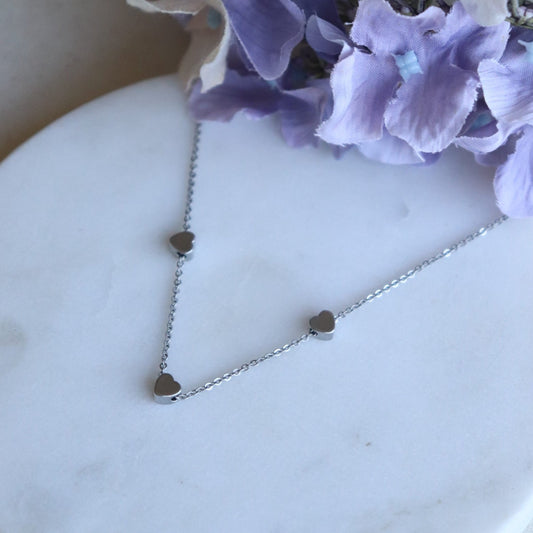 Amora Necklace - Silver