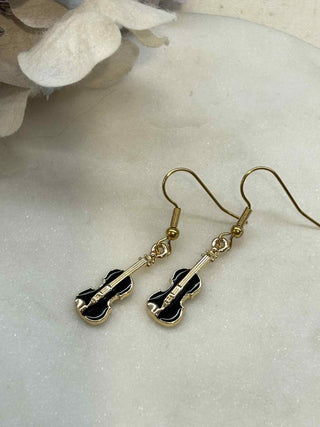 Music to my ears, violin earrings