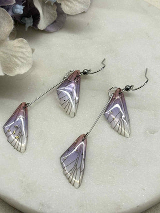 Fly with my butterfly wing earrings