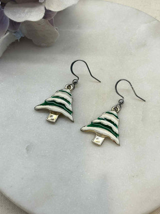Christmas charm earrings