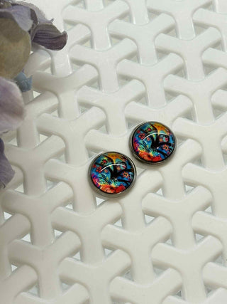 Life at its best cabochon stud - fun styles