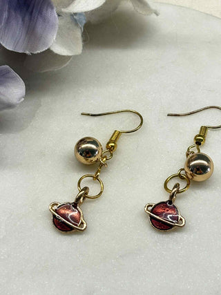 Up in space hook earring