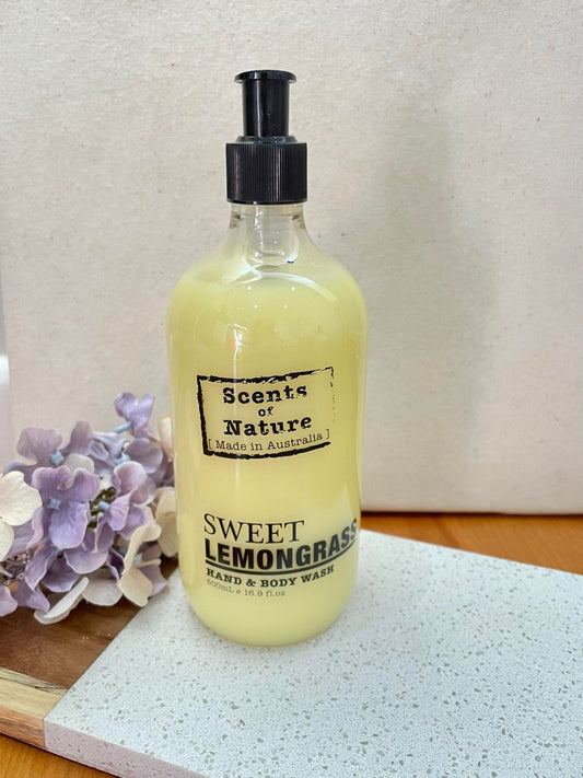 Sweet Lemongrass Hand and Body Wash