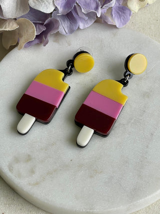 Many flavours icecream earrings