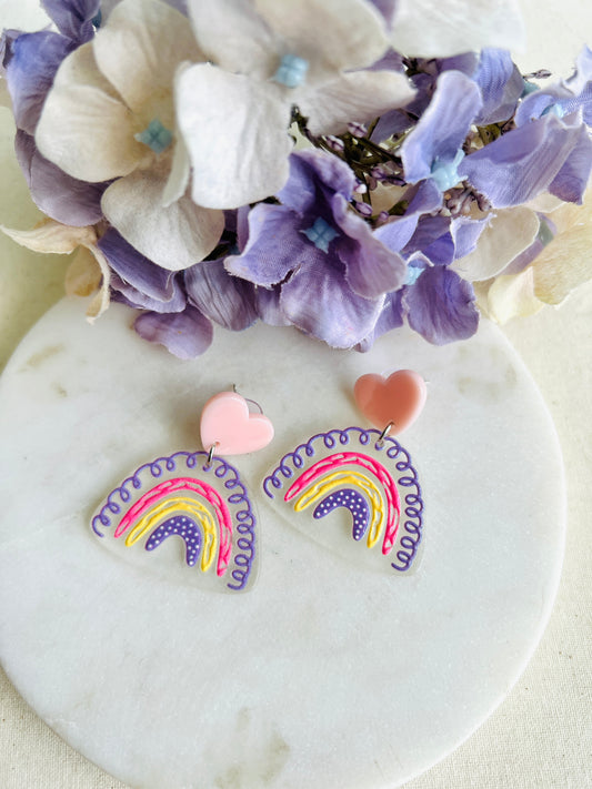Prism Rainbow Earrings