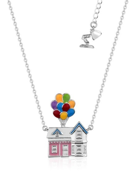 Up house and balloon necklace