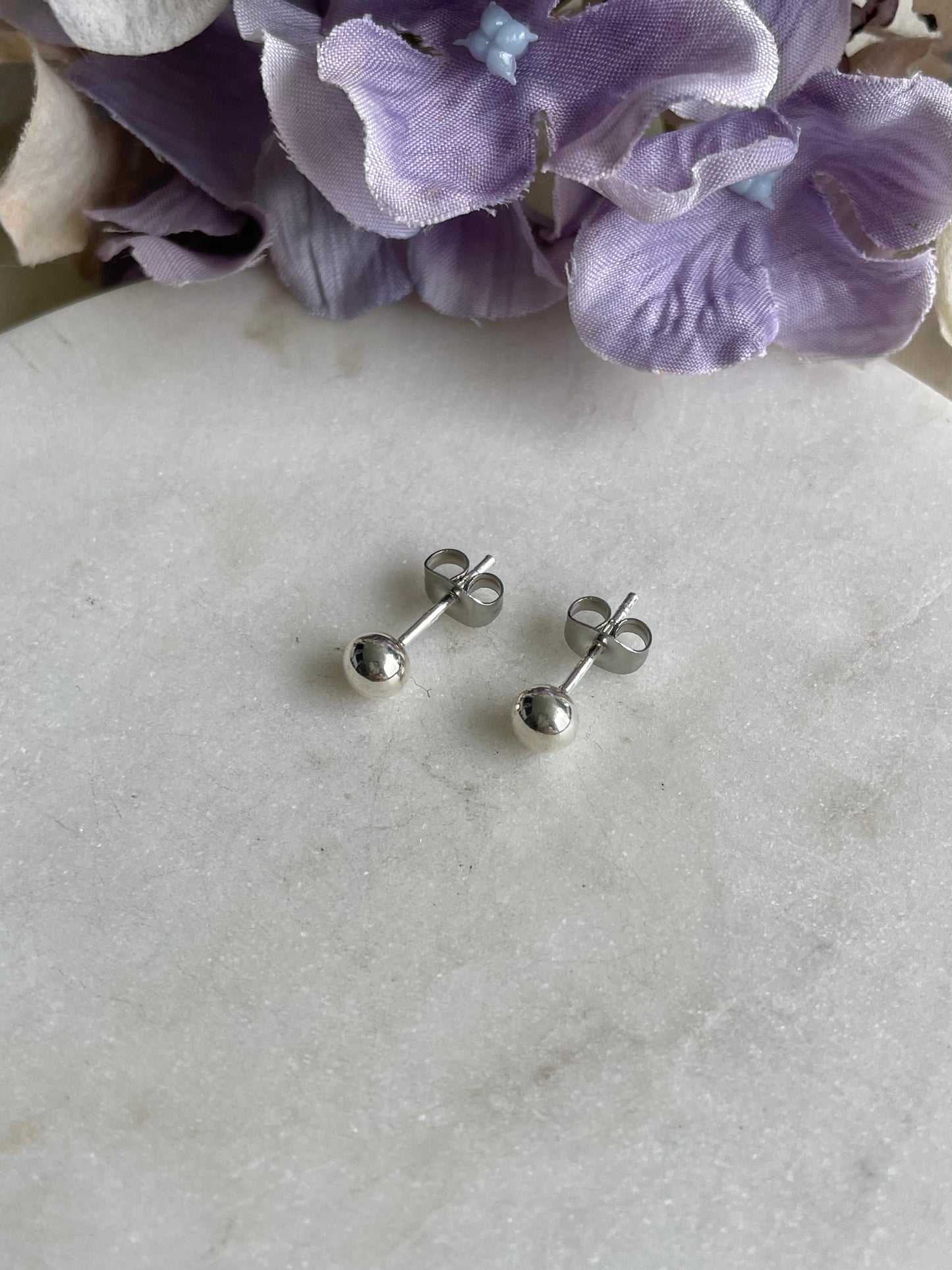 Sterling silver studs